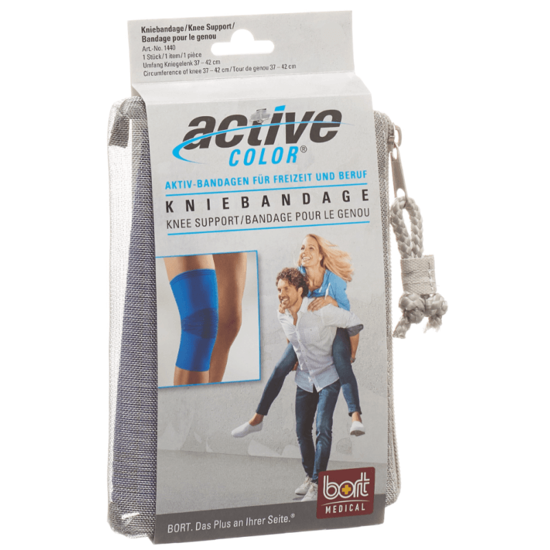 Bort ActiveColor Kniebandage XL +42cm blau Bort ActiveColor Kniebandage XL +42cm blau