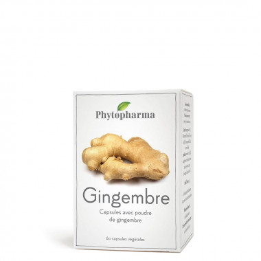 PHYTOPHARMA Ingwer Kapseln 365mg 60 Stück PHYTOPHARMA Ingwer Kapseln 365mg 60 Stück
