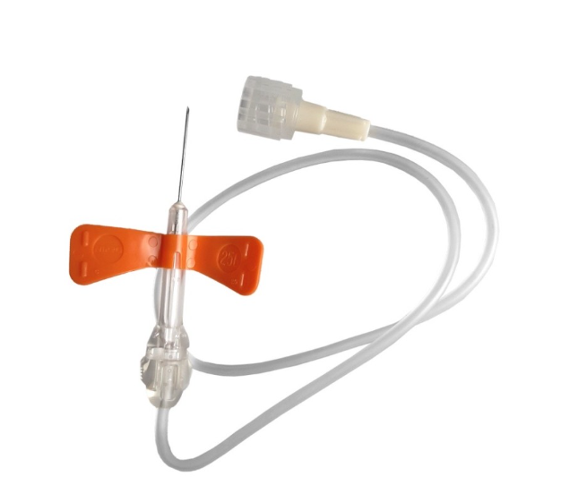 VENOFIX SAFETY 25G 0.5x19mm Schlauch 30cm orange 50 Stück