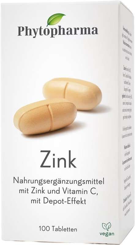 Phytopharma Zink Tabletten 100 Stück Phytopharma Zink Tabletten 100 Stück