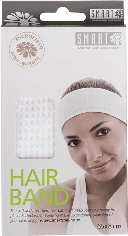 SMART MICROFIBER SYS Hair Band white