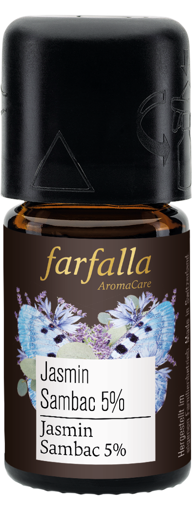 FARFALLA Jasmin Sambac 5% Öth/Öl Absolue 5ml FARFALLA Jasmin Sambac 5% Öth/Öl Absolue 5ml