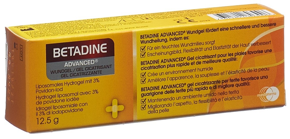 Betadine Advanced Wundgel 12.5g Betadine Advanced Wundgel 12.5g