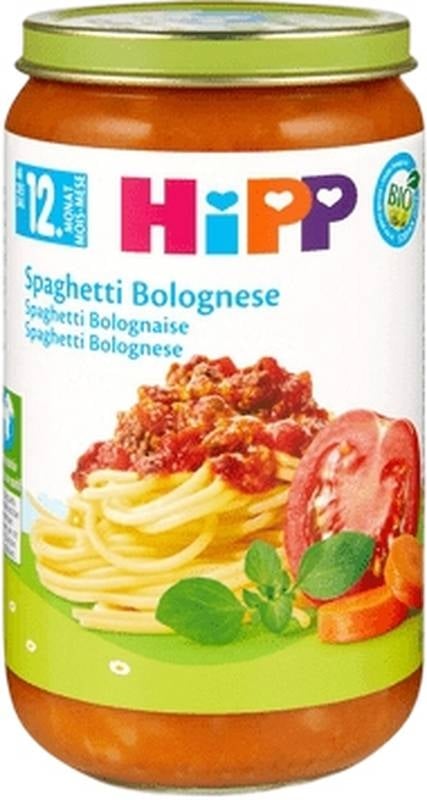Hipp Bio Spaghetti Bolognese Glas 250g