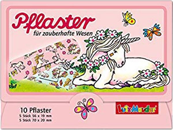 LUTZ MAUDER Kinderpflaster Einhorn 10 Stück