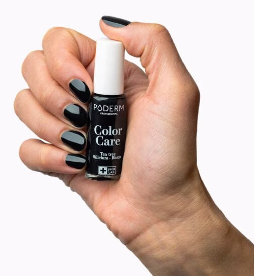 Poderm Vernis Color Care 502 Black Flasche 8ml