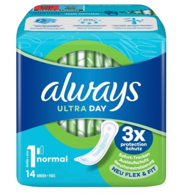 ALWAYS Ultra Binde Normal (neu) 14 Stk