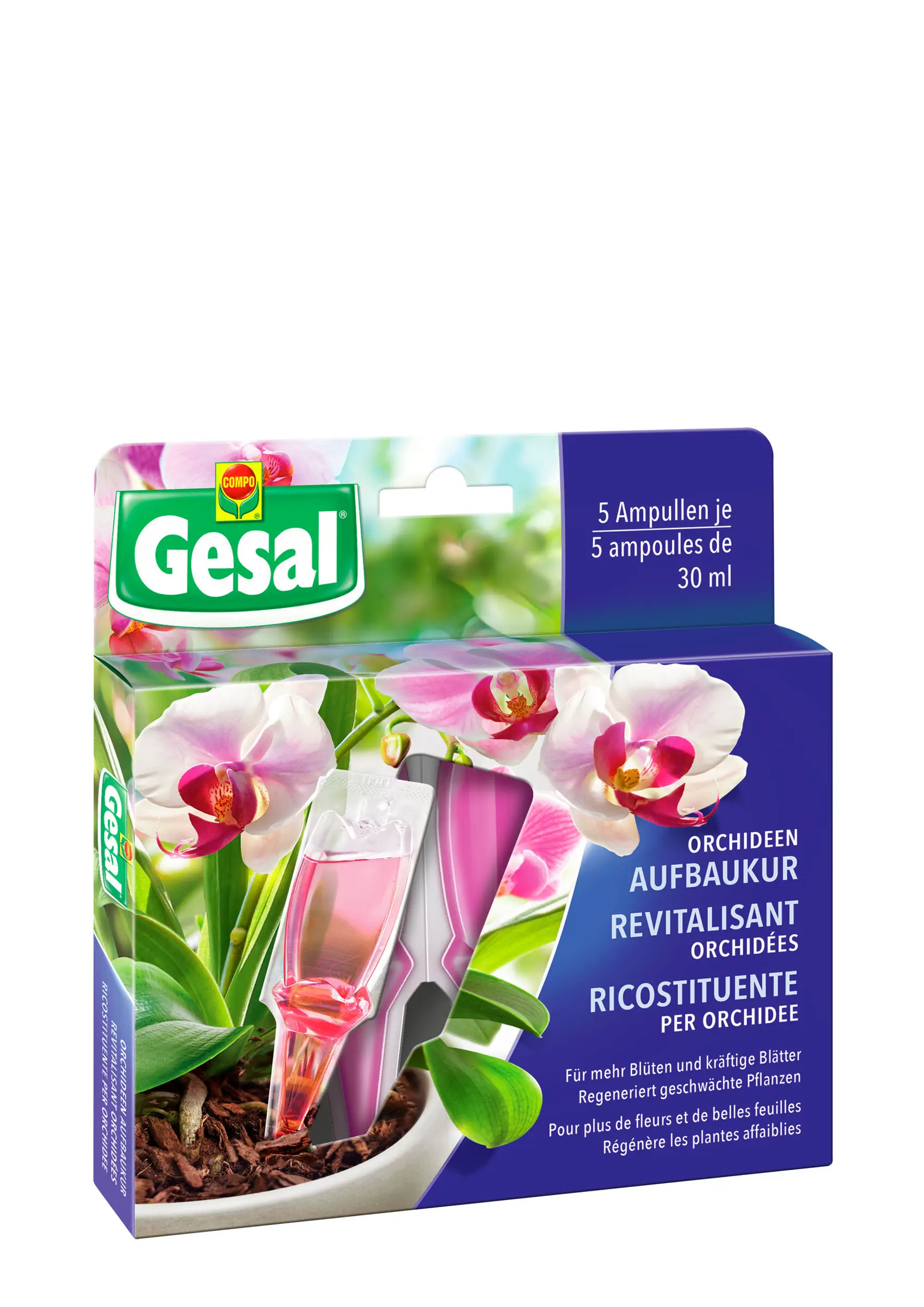 GESAL Orchideen-Aufbaukur 5 x 30ml GESAL Orchideen-Aufbaukur 5 x 30ml