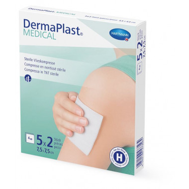 Dermaplast Medical Vlieskompresse 5 Stück Dermaplast Medical Vlieskompresse 5 Stück