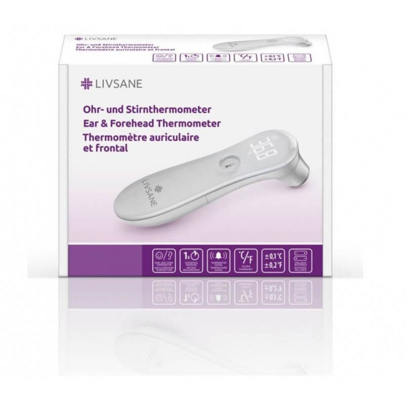 Livsane Ohr- und Stirnthermometer Livsane Ohr- und Stirnthermometer