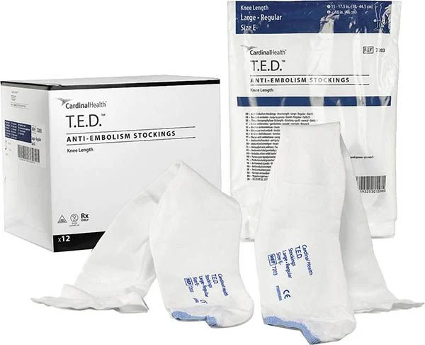 Ted Strümpfe knielang L normal 1 Paar