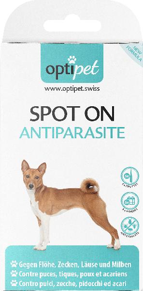 MARTEC PET CARE Spot ANTIPARASITE >15kg Hunde 3 x 3ml = Neu OPTIPET Spot On