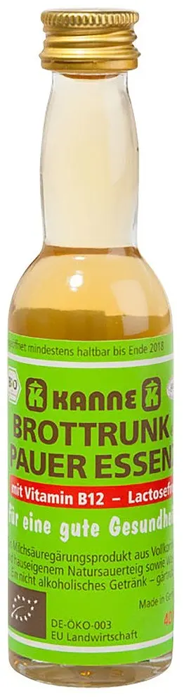 Kanne Brottrunk Shot Glasflasche 40ml
