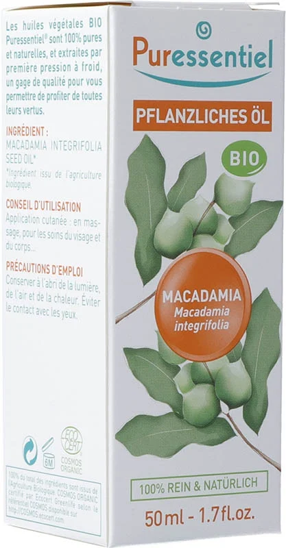 Puressentiel Pflanzenöl Macadamia Bio 50ml