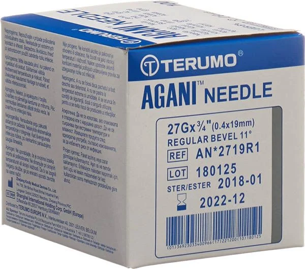 Terumo Agani Einmal 27G 0.4 x 16 mm grau 100 Stück