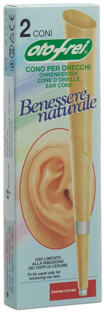 OTOFREI Ohrenkerzen 2 Stück