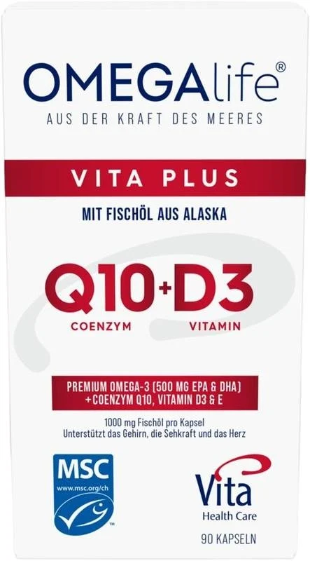 OMEGA-life® Vita Plus Kapseln Ds 90 Stück