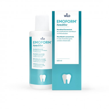 Emoform Sensitive Mundspülung Konzentrat 400ml Emoform Sensitive Mundspülung Konzentrat 400ml