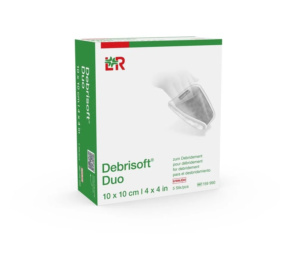 Debrisoft Duo 10x10cm steril 5 Stück