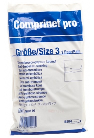 Comprinet Pro Thrombo A-G Gr5 normal weiss 1 Paar