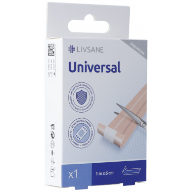 Livsane Premium Universal Pflaster 1mx6cm Livsane Premium Universal Pflaster 1mx6cm