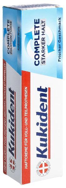 KUKIDENT Haftcreme Complete Creme Original Minze Tube 47g