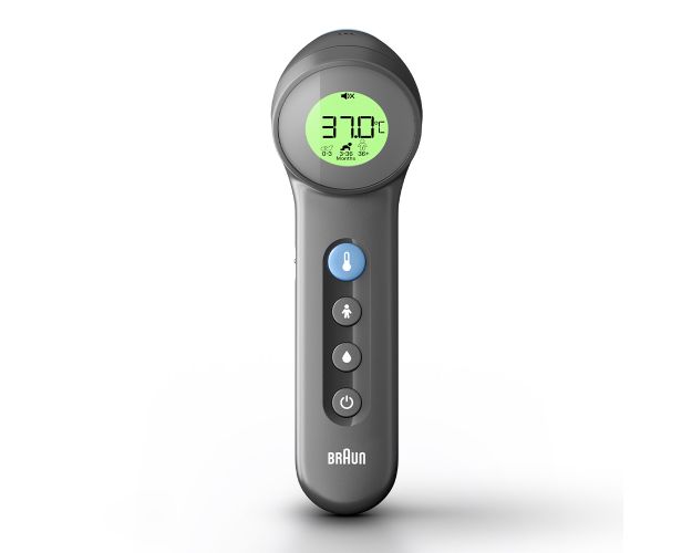 BRAUN No Touch+Forehead Age Prec BNT 400B schwarz