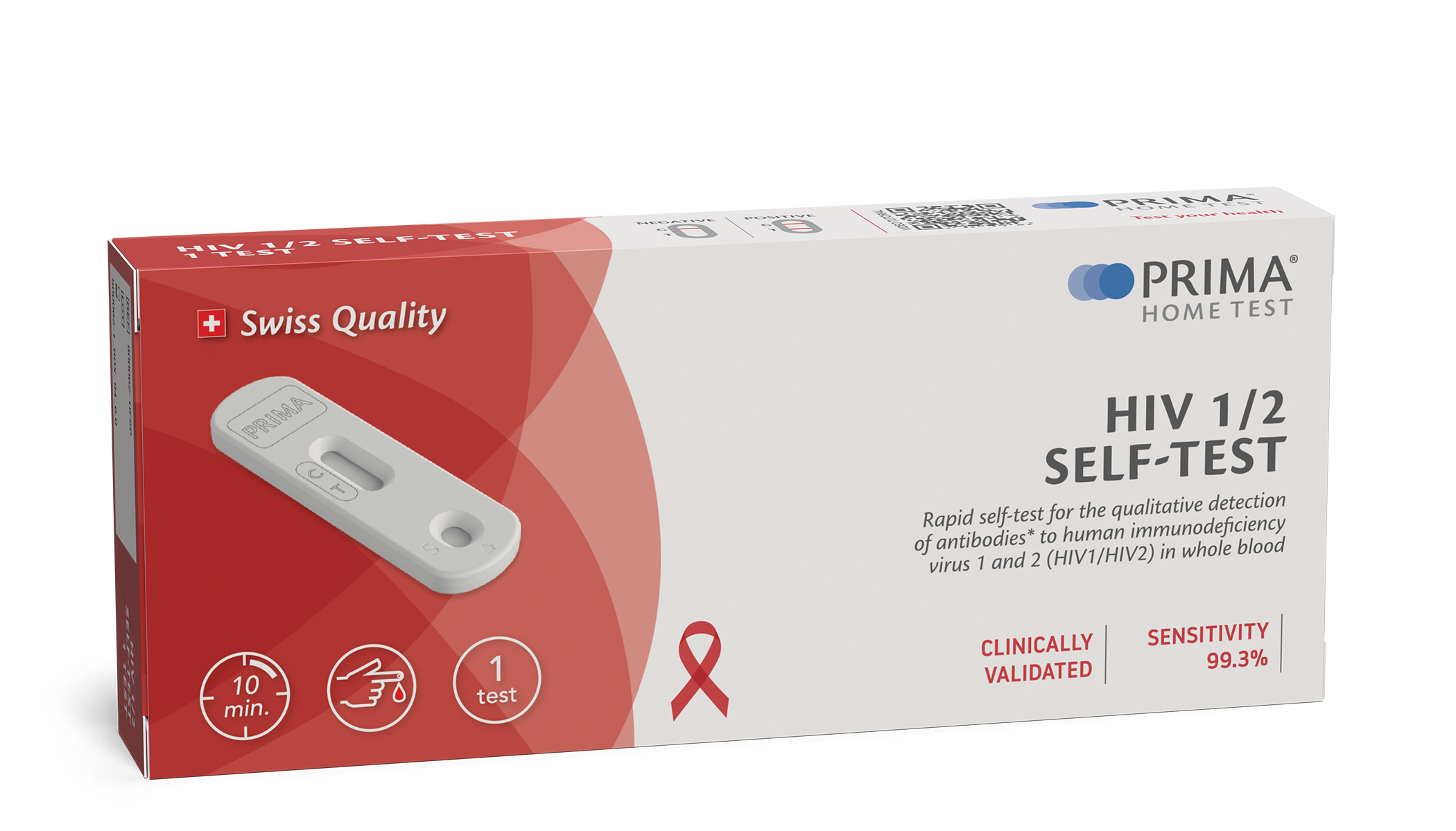 PRIMA HOME TEST HIV 1/2 Self-Test