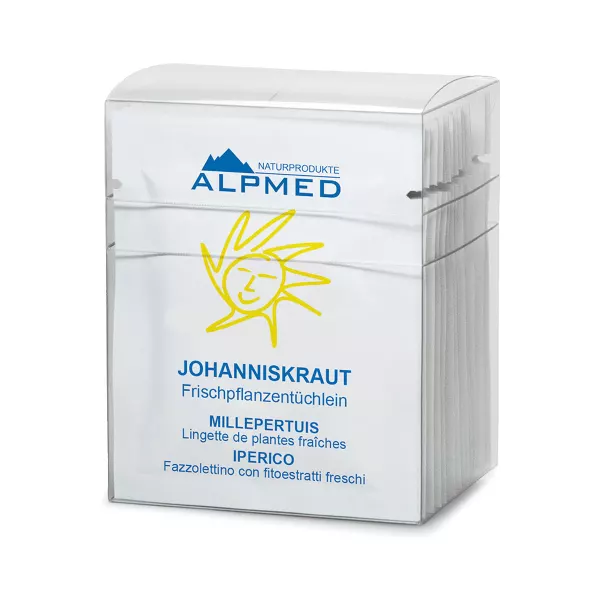 Alpmed Frischpflanzentüchlein Johanniskraut 13 Stück Alpmed Frischpflanzentüchlein Johanniskraut 13 Stück