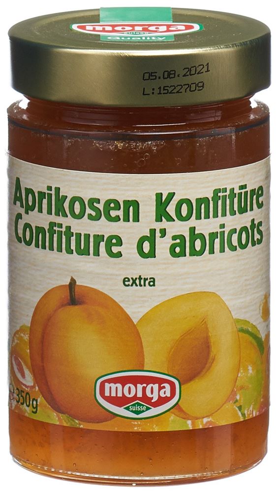 MORGA Konfitüre Aprikosen 350g MORGA Konfitüre Aprikosen 350g