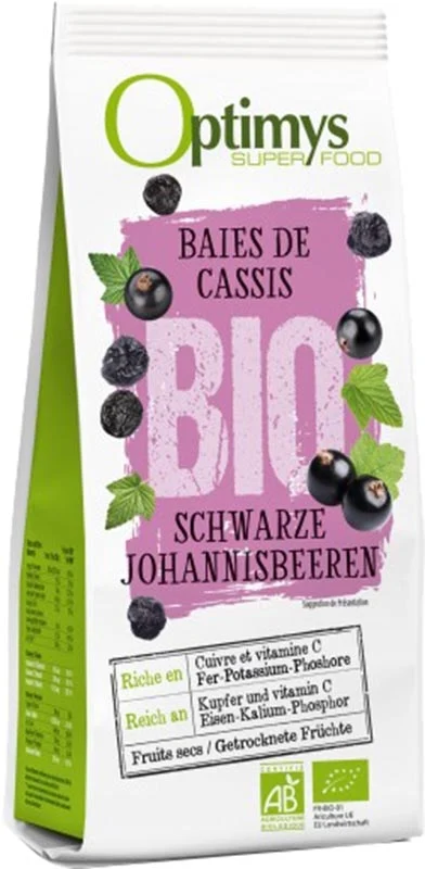 Optimys Johannisbeeren Bio 180g