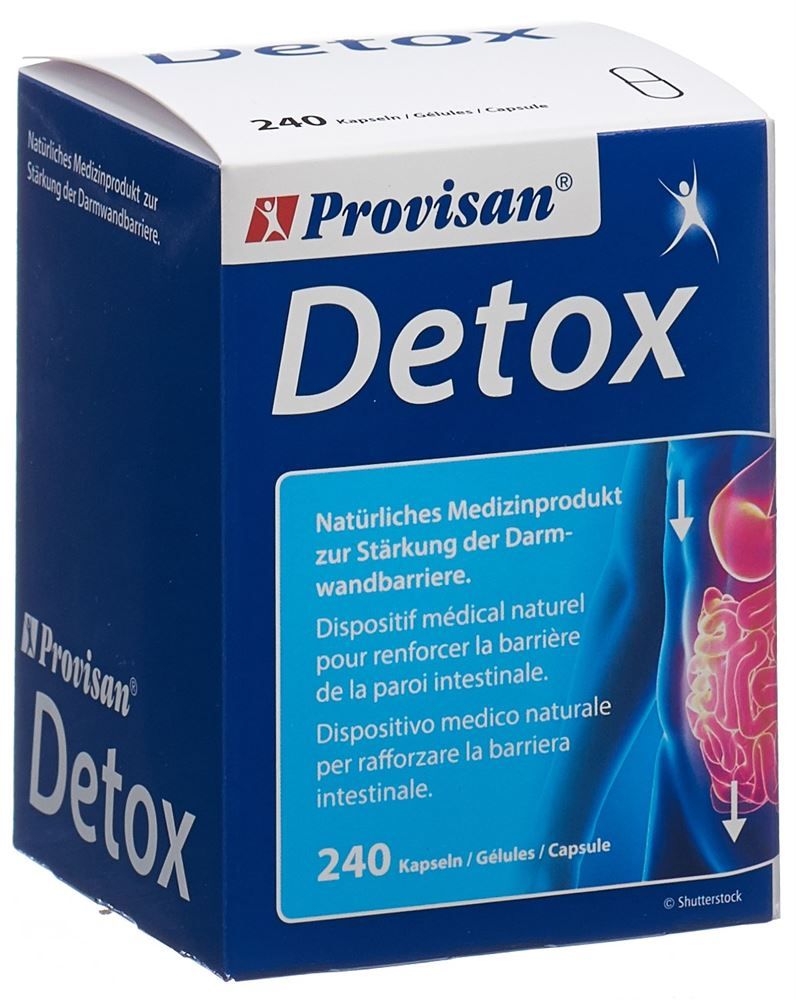 Provisan Detox K Kapseln 240 Stück Provisan Detox K Kapseln 240 Stück