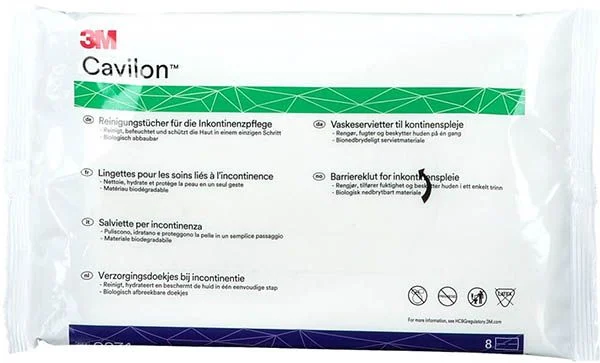 3M CAVILON Reinigungstücher Inkon 3in1 (neu) 8 Stück 3M CAVILON Reinigungstücher Inkon 3in1 (neu) 8 Stück