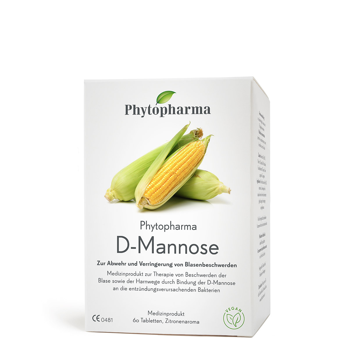 PHYTOPHARMA D-Mannose Tabletten 60 Stück PHYTOPHARMA D-Mannose Tabletten 60 Stück