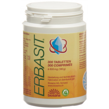 ERBASIT Mineralsalz Tabletten mit Kräuter 300 Stück