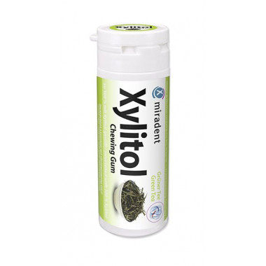 Miradent Xylitol Kaugummi Grüner Tee 30 Stück Miradent Xylitol Kaugummi Grüner Tee 30 Stück