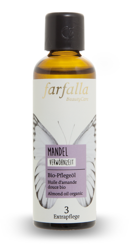 farfalla Bio-Pflegeöl Mandel 75ml farfalla Bio-Pflegeöl Mandel 75ml