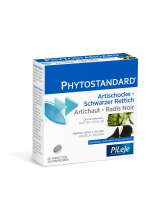 Phytostandard Artischocke-Schwarzer Rettich Tabletten 30 Stück Phytostandard Artischocke-Schwarzer Rettich Tabletten 30 Stück