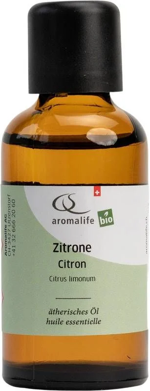 Aromalife Zitrone Äth/Öl BIO Fl 50ml Aromalife Zitrone Äth/Öl BIO Fl 50ml