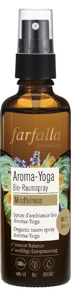 FARFALLA Bio-Raumspray Aroma-Yoga 75ml FARFALLA Bio-Raumspray Aroma-Yoga 75ml