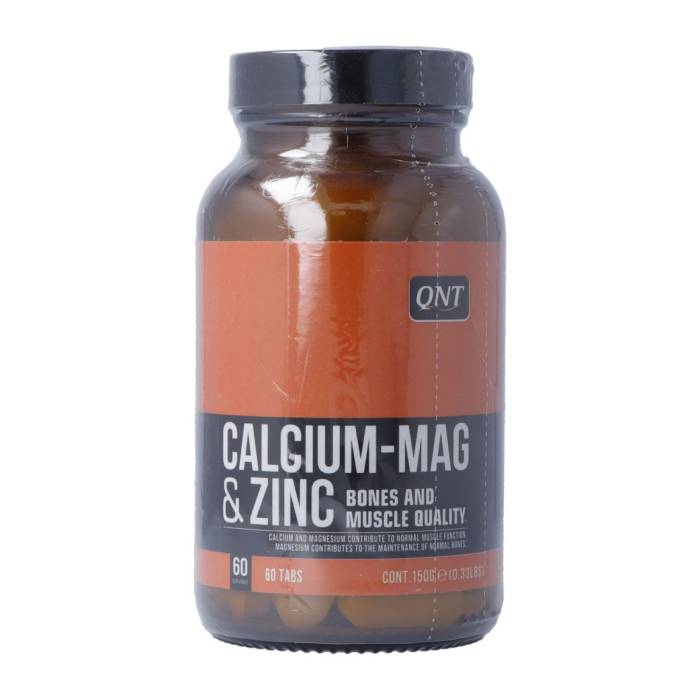 QNT Calcium - Magnesium & Zinc Tabs Ds 60 Stk QNT Calcium - Magnesium & Zinc Tabs Ds 60 Stk