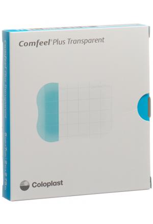 Comfeel Plus Transparent Hydrokolloid Verband 5x7cm 10 Stück