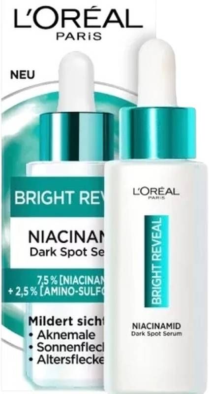 L'OREAL PARIS Bright Reveal Dark Spot Niacinamid Serum 30ml