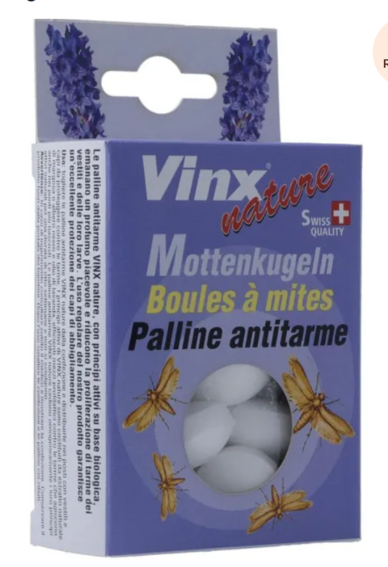 VINX NATURE Mottenkugeln 50g VINX NATURE Mottenkugeln 50g