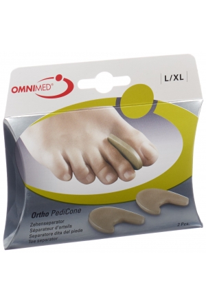Omnimed Ortho PediCone Zehenseparator L/XL 2 Stück Omnimed Ortho PediCone Zehenseparator L/XL 2 Stück
