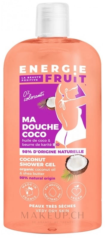ENERGIE FRUIT Duschgel Kokosöl Shea 500ml