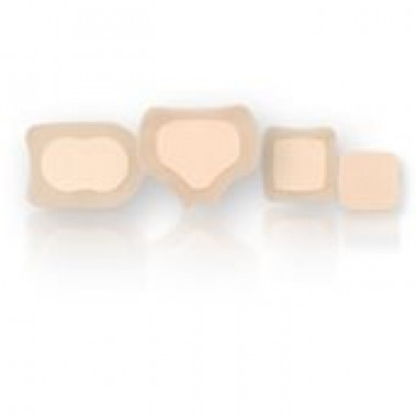 AQUACEL Foam Schaumverband adhäsiv 10x30cm 5 Stück