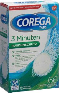 Corega 3Minuten Cleanser Tabs 66 Stück