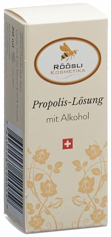 Röösli Propolis Lösung mit Alkohol 20ml Röösli Propolis Lösung mit Alkohol 20ml