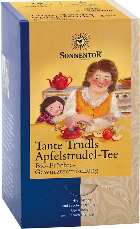 SONNENTOR Tante Trudls Apfelstrudel Tee BIO 18 Stück SONNENTOR Tante Trudls Apfelstrudel Tee BIO 18 Stück